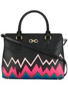 Salvatore Ferragamo 'beky' Tote - Black