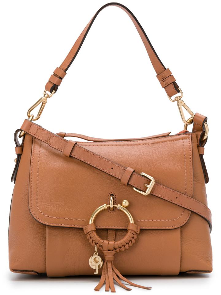 See By Chloé Hana Foldover Satchel - Brown