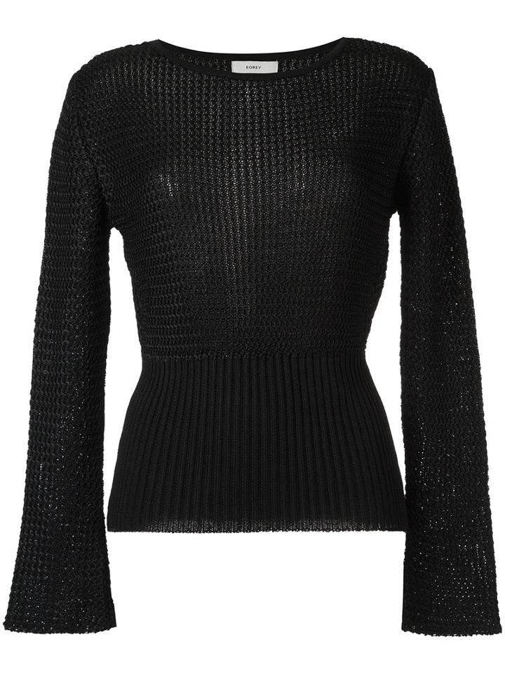 Egrey - Knit Top - Women - Polyamide/spandex/elastane/viscose - G, Women's, Black, Polyamide/spandex/elastane/viscose