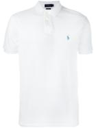 Polo Ralph Lauren Logo Embroidered Polo Shirt, Men's, Size: Xl, White, Cotton