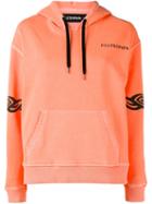 Filles A Papa Logo Print Hoodie, Women's, Size: 1, Yellow/orange, Cotton