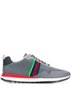 Ps Paul Smith Stripe Detail Sneakers - Grey