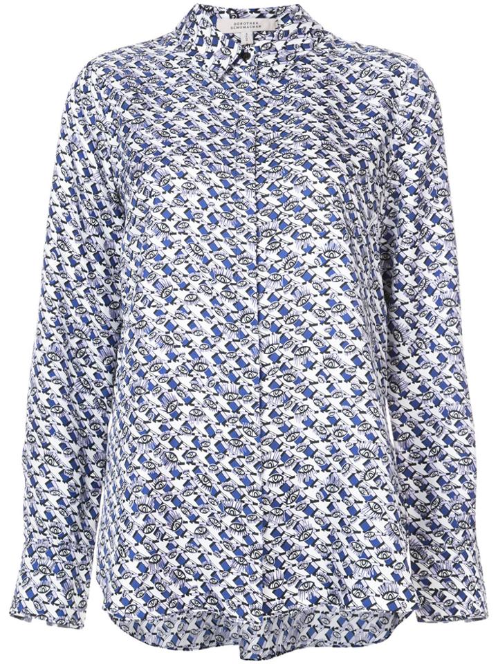 Dorothee Schumacher Patterned Shirt - Blue