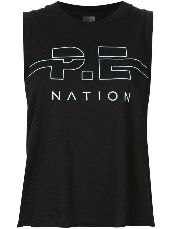 P.e Nation Spike Tank Top - Black