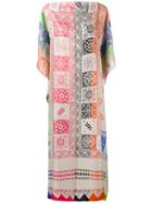 Pierre-louis Mascia - Patterned Shift Dress - Women - Silk - One Size, Women's, Silk