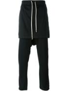 Rick Owens Drkshdw Kilt Pants, Men's, Size: M, Black, Cotton/spandex/elastane