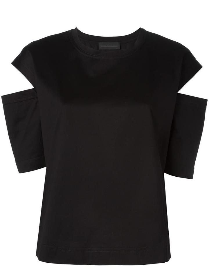 Diesel Black Gold Slit Shortsleeves T-shirt, Women's, Size: Xs, Cotton