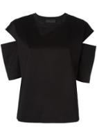 Diesel Black Gold Slit Shortsleeves T-shirt, Women's, Size: Xs, Cotton