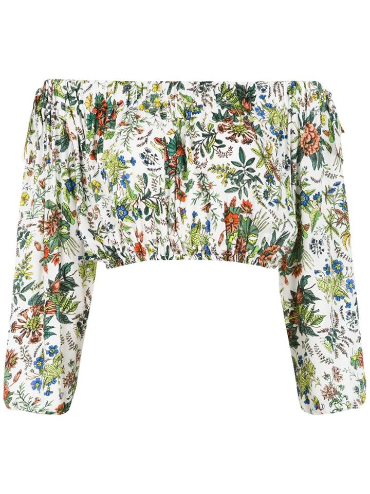 Cecilia Prado Zenaide Cropped Top - White