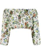 Cecilia Prado Zenaide Cropped Top - White