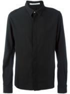 Individual Sentiments Concealed Fastening Shirt, Adult Unisex, Size: 1, Black, Cotton