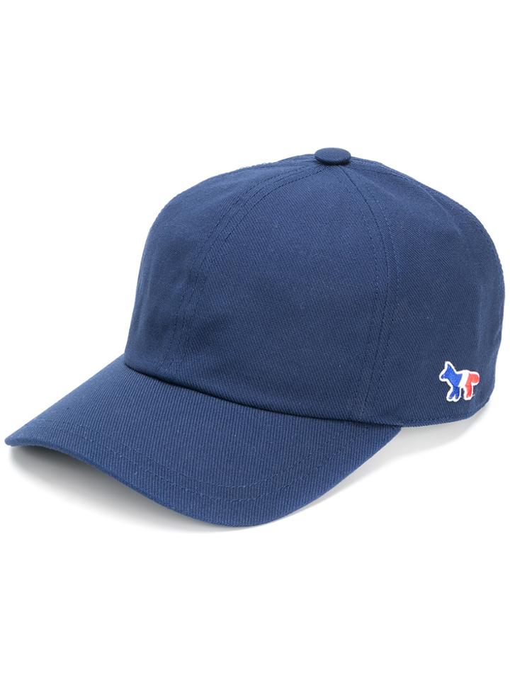 Maison Kitsuné Logo Detail Cap - Blue