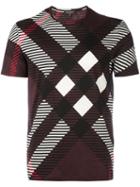 Burberry Geometric Print T-shirt, Men's, Size: Xs, Cotton