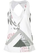 Junya Watanabe Comme Des Garçons Pre-owned Deconstructed Tank Top -