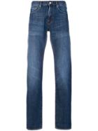 Ps By Paul Smith Mid-wash Japanese Red Cast Jeans - Blue