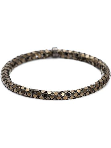 Michael Schmidt Mesh Bangle, Women's, Metallic