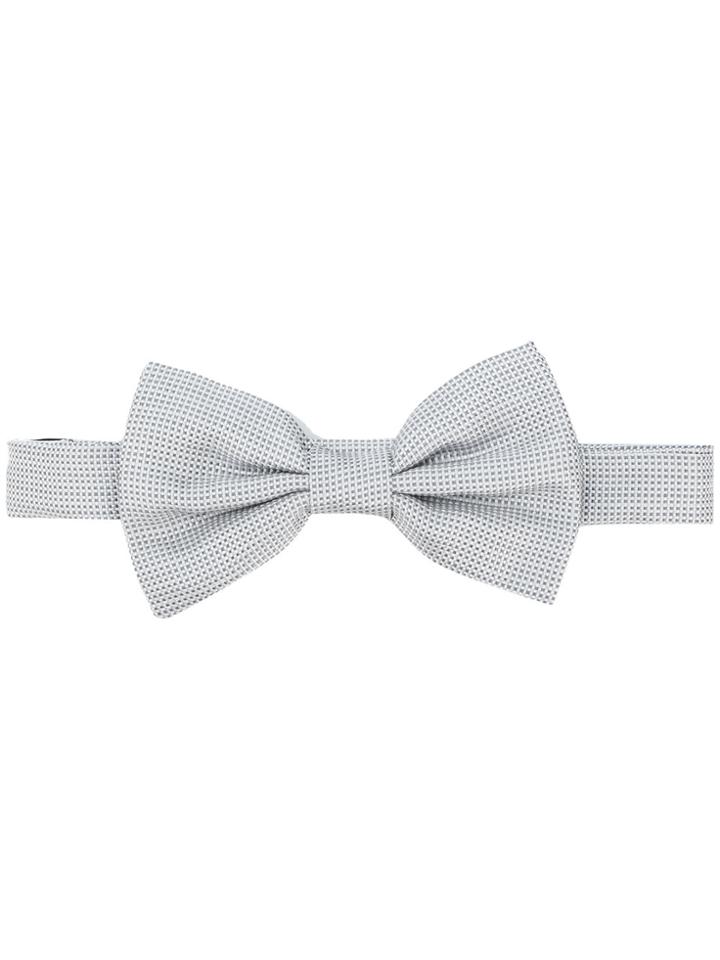 Corneliani Plain Bow Tie - Grey