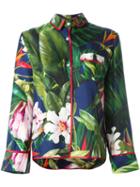 F.r.s For Restless Sleepers - Tropical Print Blouse - Women - Silk - S, Silk