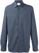 Paul Smith Dotted Button Down Shirt, Men's, Size: 15 1/2, Blue, Cotton
