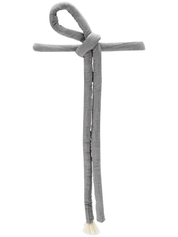 Maison Flaneur Knotted Belt - Grey