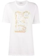 Jean-michel Basquiat X Browns Rome Pays Off Alice Print Short Sleeve