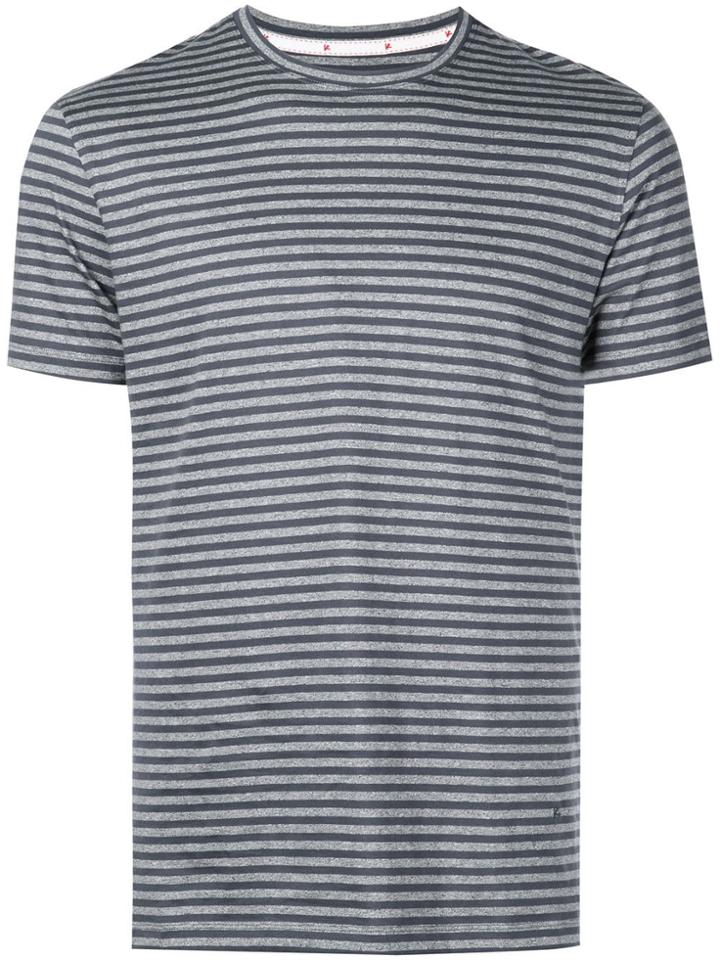 Isaia Striped T-shirt - Grey