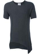 Lost & Found Rooms Short Sleeve Paneled Sweater