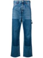 Marcelo Burlon County Of Milan Confidencial Print Loose Fit Jeans -