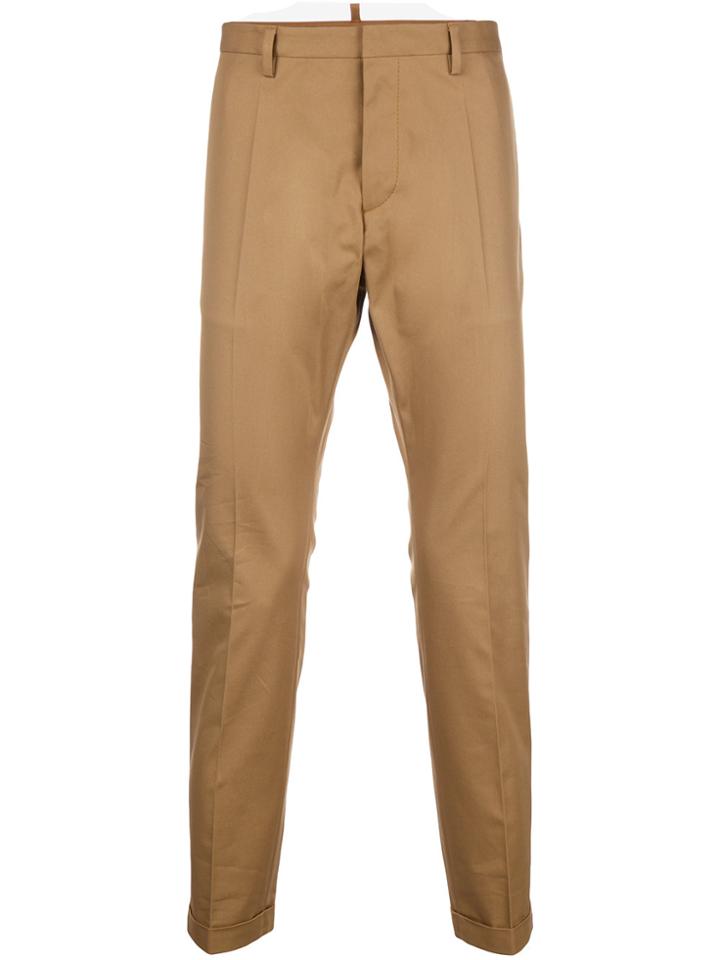 Dsquared2 Slim Fit Trousers - Brown