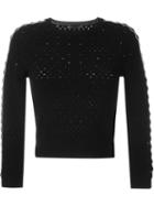 Alexander Mcqueen Cropped Sweater