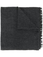 Rick Owens Fringed Scarf - Grey