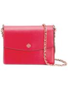 Tory Burch - Chain Strap Crossbody Bag - Women - Leather - One Size, Women's, Red, Leather