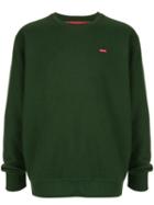 Supreme Contrast Crewneck Sweatshirt - Green