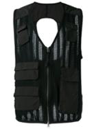 Maharishi - Tactique Gilet - Men - Cotton/polyester - L, Black, Cotton/polyester
