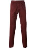 Christian Pellizzari - Straight-leg Trousers - Men - Cotton - 48, Red, Cotton
