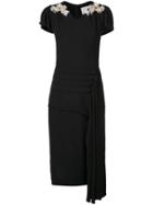 Jason Wu Collection Crystal-embellished Midi Dress - Black