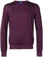 Barba Basic Jumper - Purple
