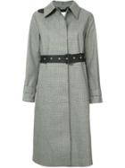 Mackintosh Tweed Trench Coat - Black