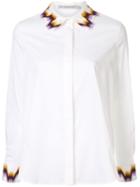 Mary Katrantzou Embroidered Fitted Shirt - White