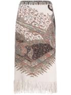 Etro Paisley Knit Skirt - Neutrals