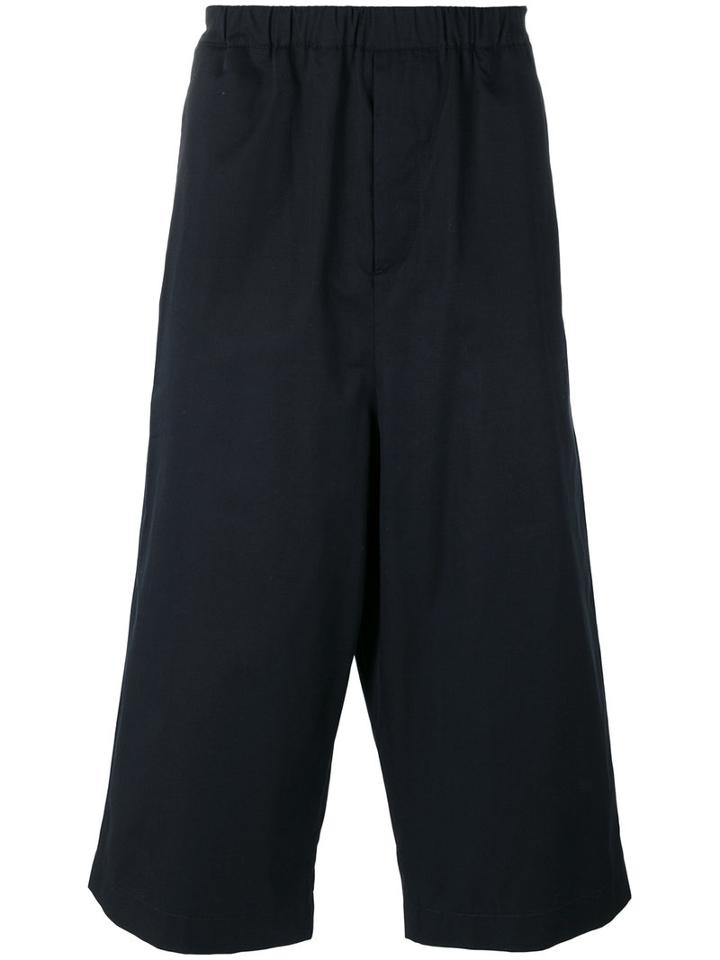 Société Anonyme Strong Hackney Cropped Trousers, Adult Unisex, Size: Large, Blue, Cotton