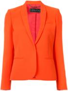 Barbara Bui - Fitted Blazer - Women - Polyester/viscose - 8, Women's, Red, Polyester/viscose