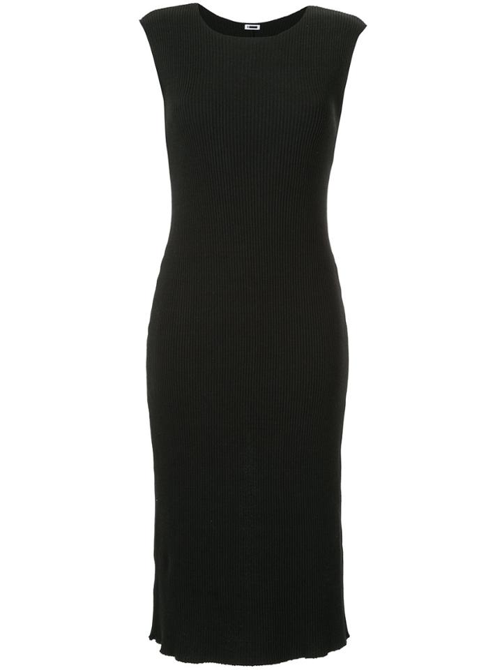 H Beauty & Youth Sleeveless Mid-length Dress - Black