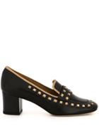Tory Burch Studded 55mm Loafers - Black