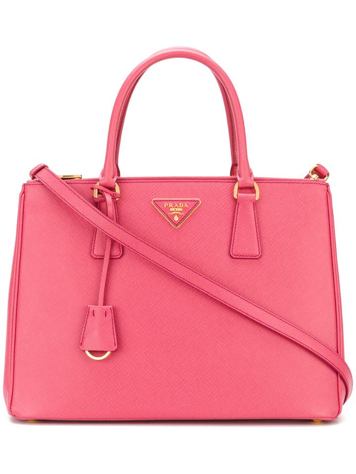 Prada Galleria Handbag - Pink & Purple