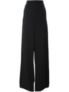 Chalayan Side Split Trousers, Women's, Size: 40, Black, Cotton/virgin Wool