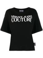 Versace Lettering Logo T-shirt - Black