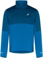 Asics Half Zip Two Tone Sweatshirt - Black