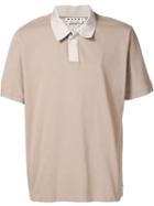 Marni Classic Polo Shirt, Men's, Size: 54, Brown, Cotton