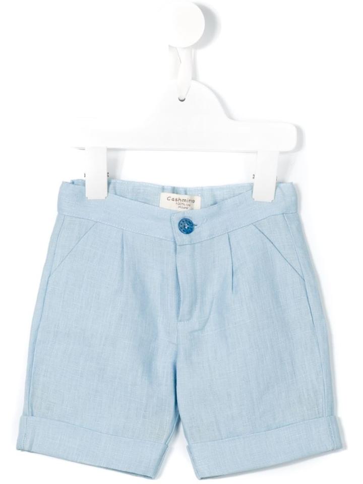 Cashmirino Bermuda Shorts, Infant Boy's, Size: 3 Mth, Blue